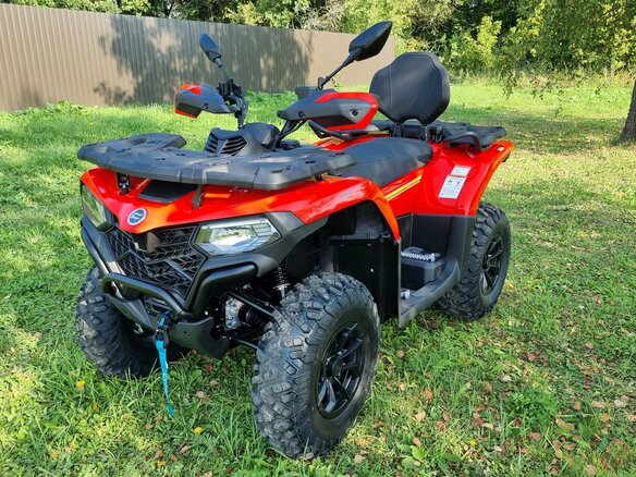 2024 CFMoto CFORCE 520 L, красный, 730000 рублей - вид 13