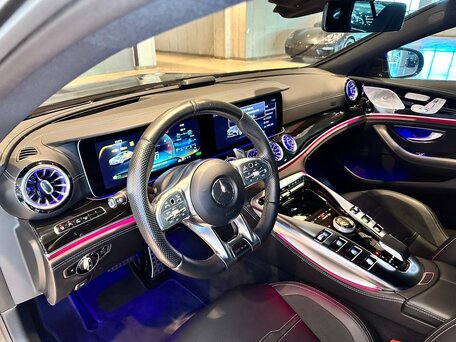 2020 Mercedes-Benz AMG GT 4-Door Coupe 43 I, чёрный, 7150000 рублей, вид 5