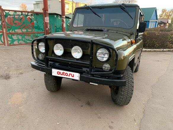 1997 УАЗ 31512, зелёный, 350000 рублей - вид 6