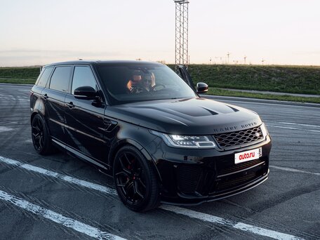 2020 Land Rover Range Rover Sport SVR II Рестайлинг, чёрный, 8400000 рублей, вид 1