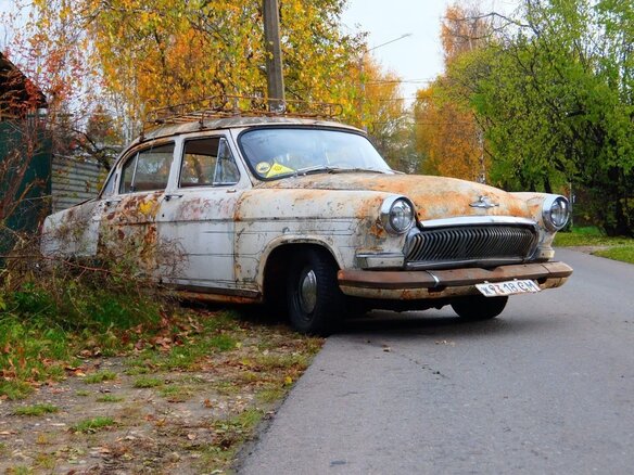 1967 ГАЗ 21 «Волга» 21Р, белый
