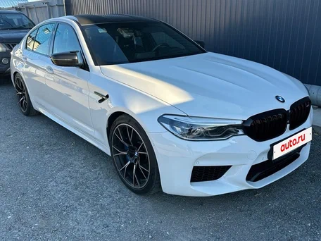 2019 BMW M5 Competition VI (F90), белый, 8050000 рублей, вид 1