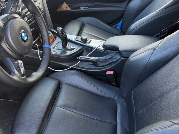 2014 BMW 3 серии 320i xDrive VI (F3x), синий, 1690000 рублей - вид 8
