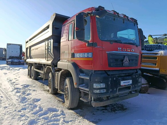 2023 Sinotruk Howo T5G, красный - вид 1