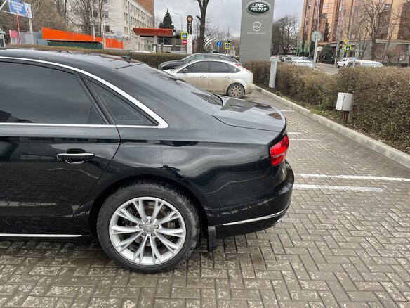 2016 Audi A8 Long III (D4) Рестайлинг, чёрный, 3300000 рублей - вид 5