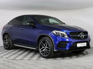 2019 Mercedes-Benz GLE Coupe 400 I (C292), синий, 5100000 рублей, вид 3