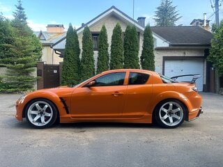 2004 Mazda RX-8 I, оранжевый, 1099000 рублей, вид 4