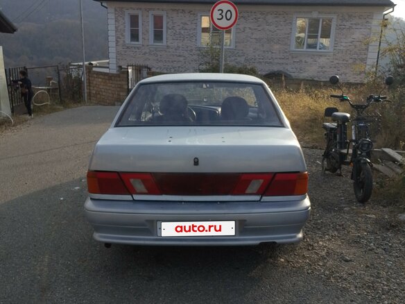 2005 Lada (ВАЗ) 2115, серебристый, 105000 рублей - вид 2