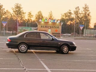 2008 Hyundai Sonata ТагАЗ IV (EF) Рестайлинг, чёрный, 550000 рублей, вид 2