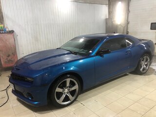 2009 Chevrolet Camaro V, синий, 2200000 рублей, вид 2