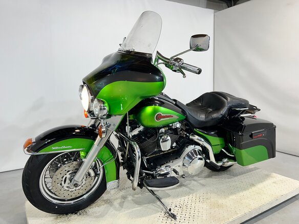 2003 Harley-Davidson Electra Glide, зелёный, 499000 рублей - вид 6
