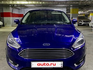 2016 Ford Focus III Рестайлинг, синий, 1390000 рублей, вид 2