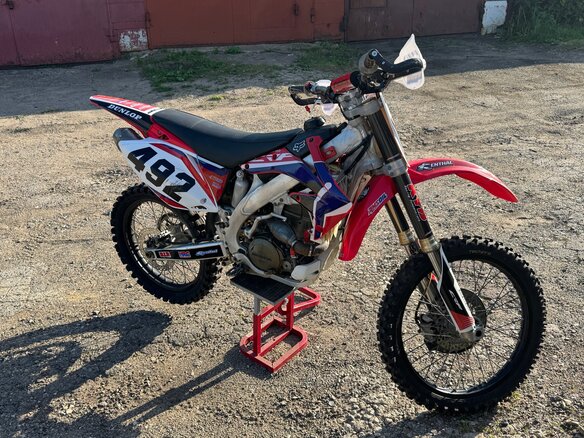 2008 Honda CRF 450R, красный, 330000 рублей