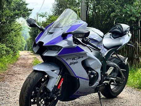 2023 Kawasaki ZX-10R Ninja, зелёный, 1700000 рублей, вид 2
