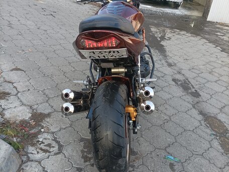 2004 Kawasaki Z 1000, коричневый, 475000 рублей, вид 4