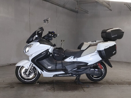 2015 Suzuki Burgman (SkyWave) 650, белый, 600000 рублей, вид 2