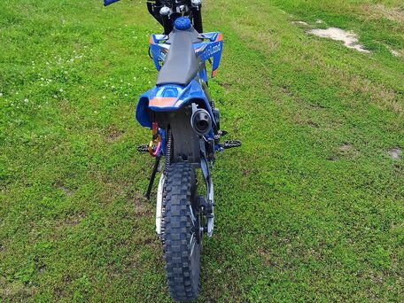 2025 Motoland MX 125, синий, 70000 рублей, вид 4