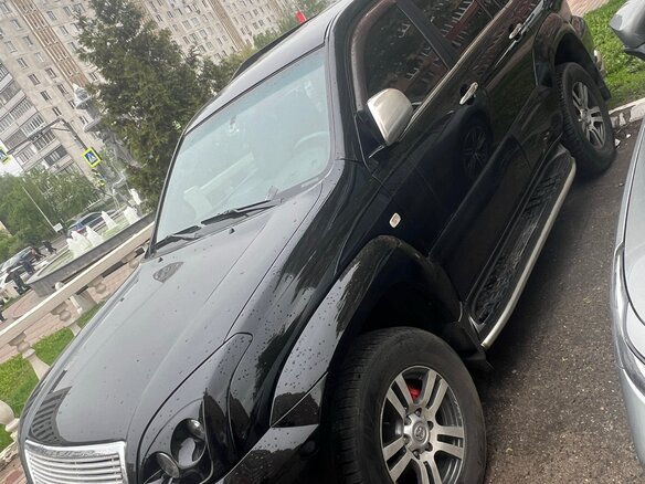 2006 Toyota Land Cruiser Prado 5-speed 120 Series, чёрный - вид 2