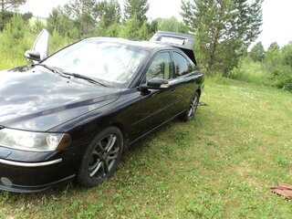 2007 Volvo S60 I Рестайлинг, чёрный, 650000 рублей, вид 1