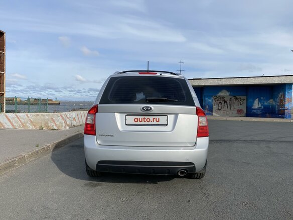 2007 Kia Carens II (UN), серебристый - вид 8