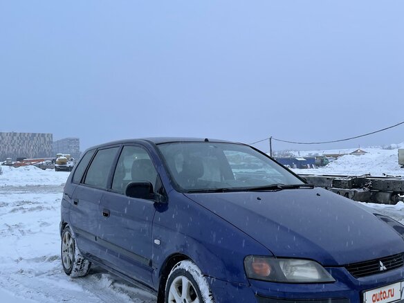 2004 Mitsubishi Space Star I Рестайлинг, синий, 250000 рублей - вид 2