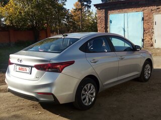 2019 Hyundai Solaris II, серебристый, 1200000 рублей, вид 5