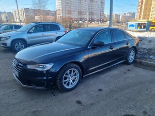 2015 Audi A6 IV (C7) Рестайлинг, чёрный, 1990000 рублей, вид 2