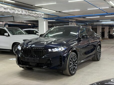 2023 BMW X6 40i III (G06) Рестайлинг, синий, 11999900 рублей, вид 1