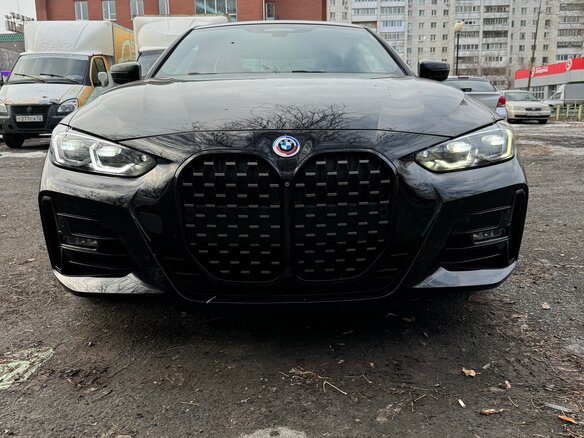 2020 BMW 4 серии 430i G22, G23, G26, чёрный, 5500000 рублей - вид 5