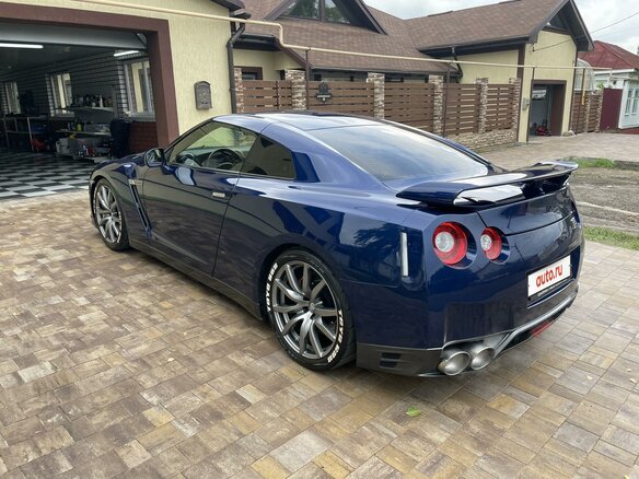 2012 Nissan GT-R I Рестайлинг 1, синий - вид 8