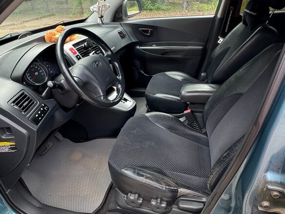 2007 Hyundai Tucson I, голубой, 1000000 рублей - вид 7