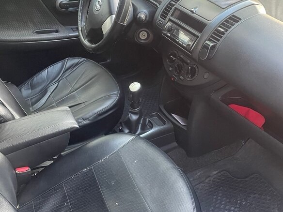 2007 Nissan Note I, серебристый, 320000 рублей - вид 8
