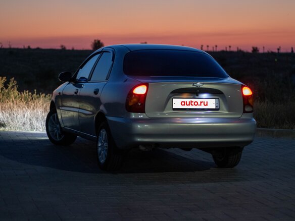 2007 Chevrolet Lanos I, серебристый, 370000 рублей - вид 3