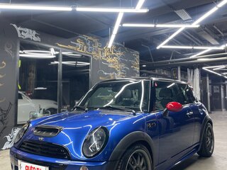 2006 Mini Hatch Cooper S I (R50), синий, 1290000 рублей, вид 2