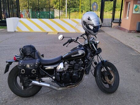 1991 Kawasaki ZL400 Eliminator, чёрный, 300000 рублей, вид 5