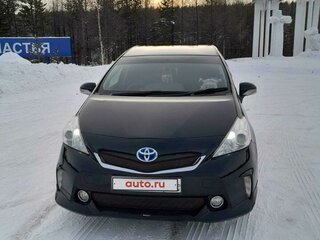 2012 Toyota Prius Alpha I (ZVW40/41), чёрный, 1250000 рублей, вид 2