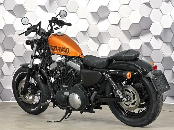 2014 Harley-Davidson Forty-Eight, оранжевый, 979000 рублей - вид 7