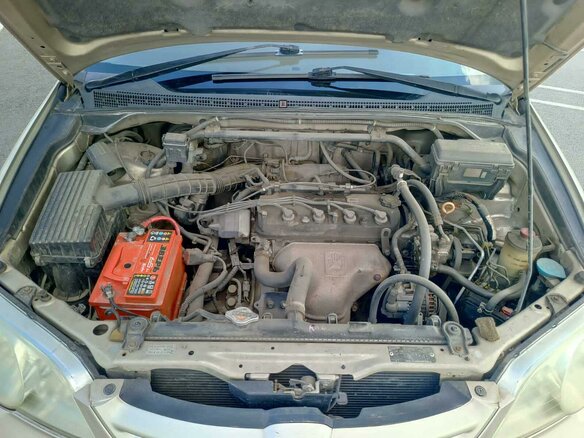 2002 Honda Odyssey II Рестайлинг, бежевый, 580000 рублей - вид 22