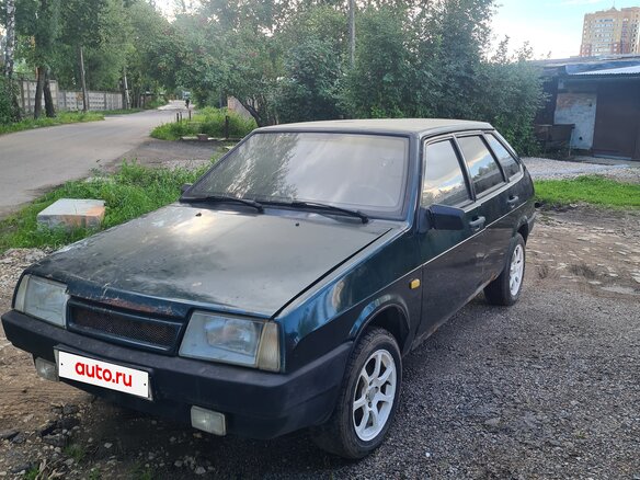 2002 Lada (ВАЗ) 21093i, зелёный, 140000 рублей - вид 3