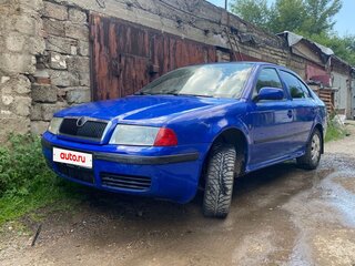 2008 Skoda Octavia I (A4) Рестайлинг, синий, 440000 рублей, вид 1