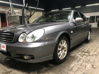 2002 Hyundai Sonata IV (EF) Рестайлинг, серый, 295000 рублей, вид 1