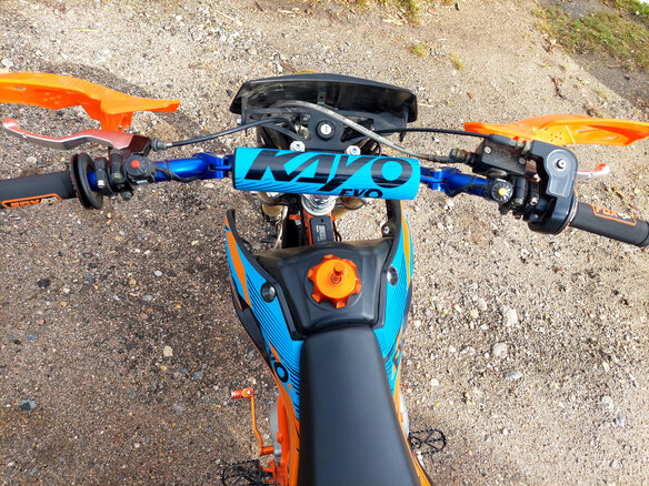 2022 Kayo Evolution YX140EM, оранжевый, 100000 рублей - вид 6