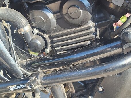 2010 Kawasaki ER-6N, оранжевый, 440000 рублей, вид 3