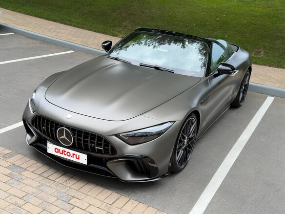 2023 Mercedes-Benz SL-Класс AMG 63 AMG IV (R232), серый - вид 11