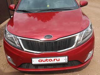 2014 Kia Rio 6-speed III, красный, 1050000 рублей, вид 1
