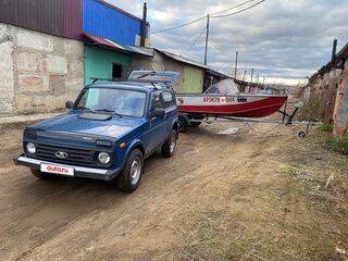 2012 Lada (ВАЗ) 2121 (4x4) I Рестайлинг, синий, 425000 рублей, вид 3