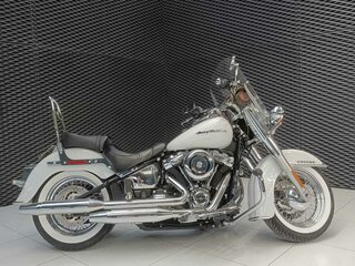 2019 Harley-Davidson Softail Deluxe, белый, 1800000 рублей, вид 2