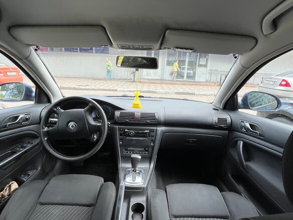 2007 Skoda Superb I Рестайлинг, синий, 400000 рублей - вид 10