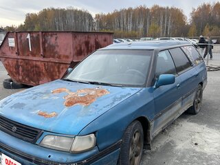 1993 Subaru Legacy I, зелёный, 100000 рублей, вид 1