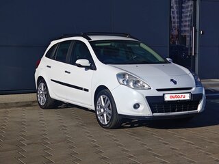 2009 Renault Clio III Рестайлинг, белый, 633213 рублей, вид 3
